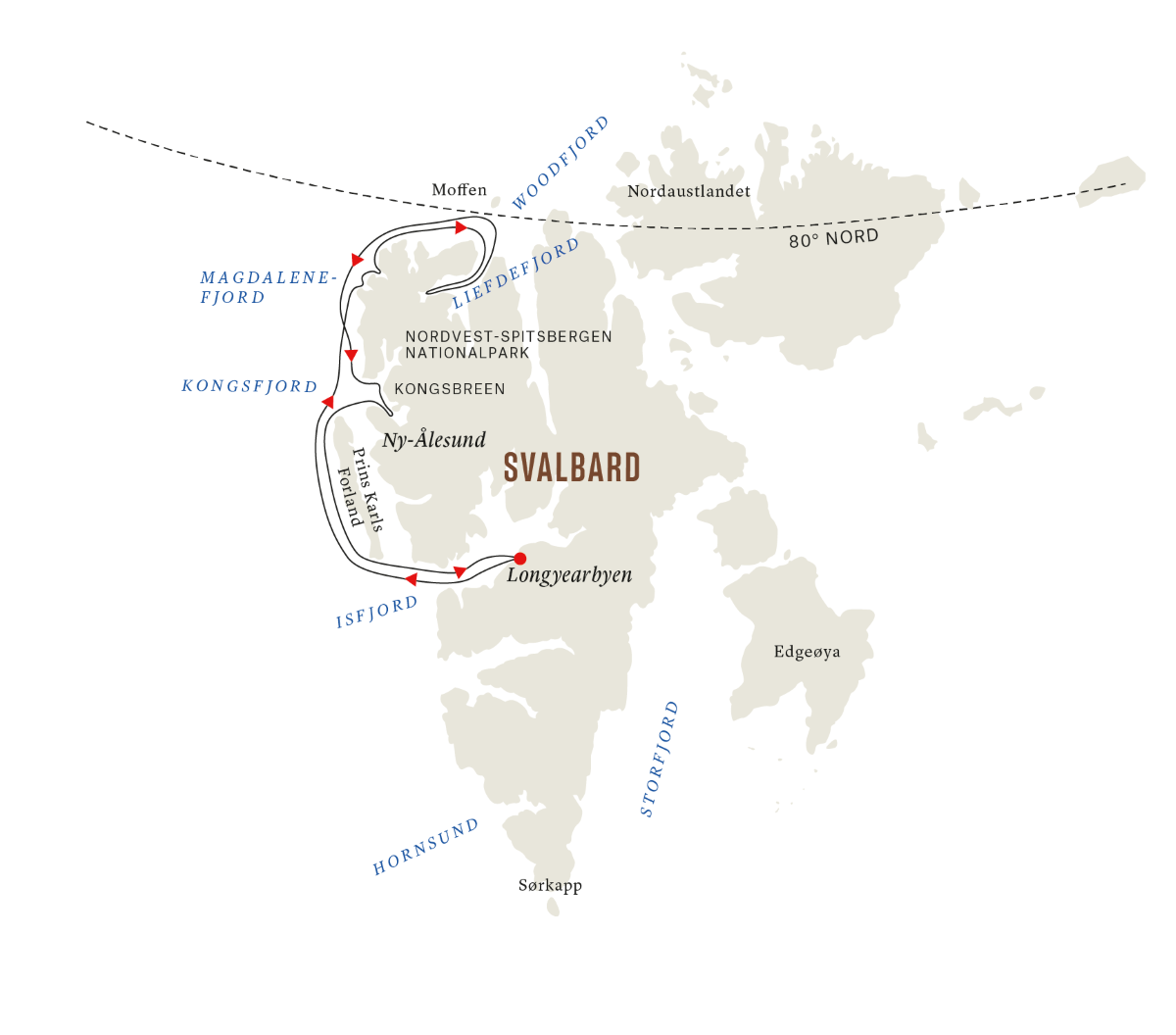 Klassikeren på Svalbard (onsdage til mandage)