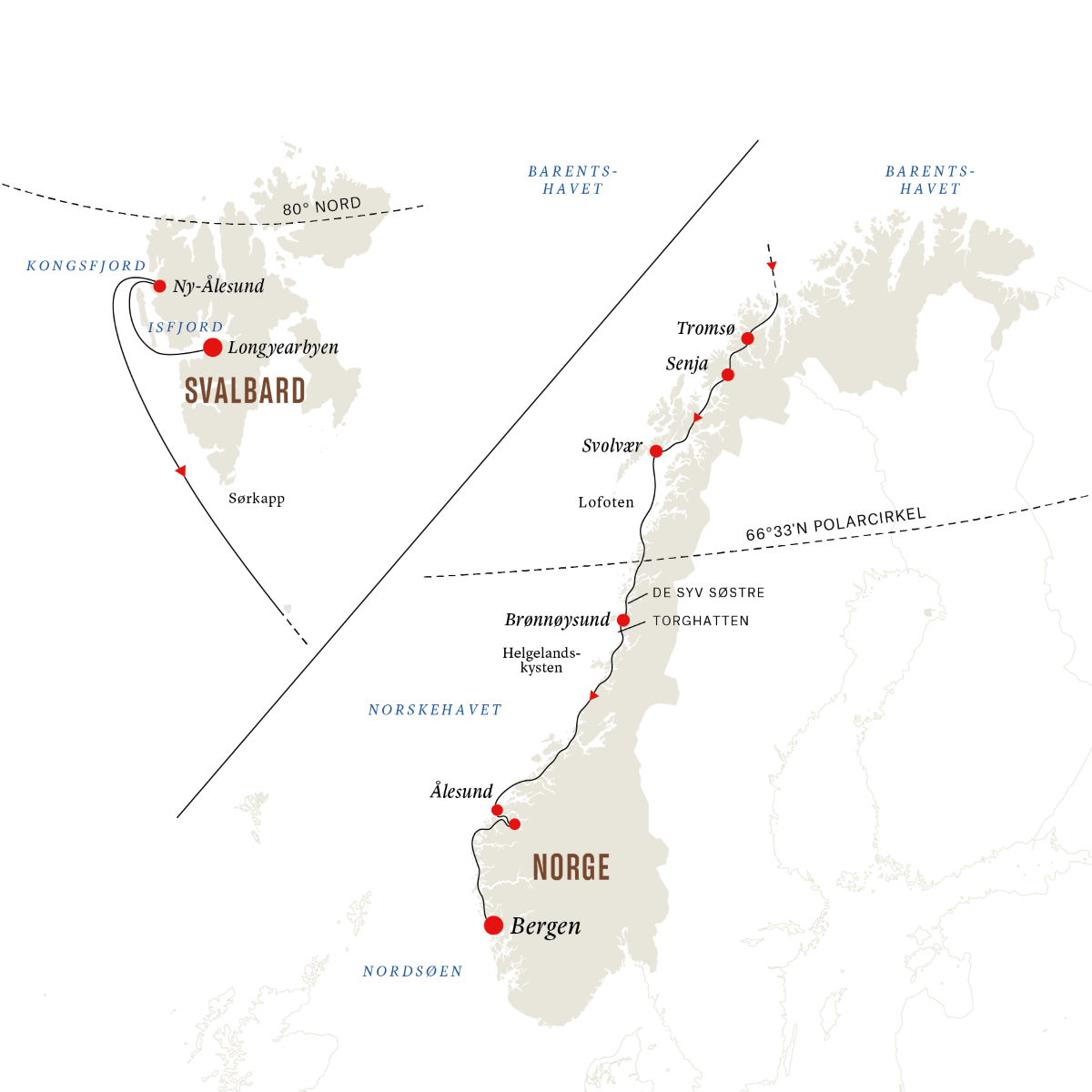 Svalbard-ekspressen - sydgående