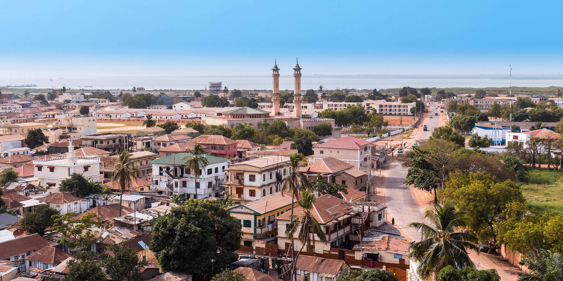 Image from the city of Banjul in Gambia