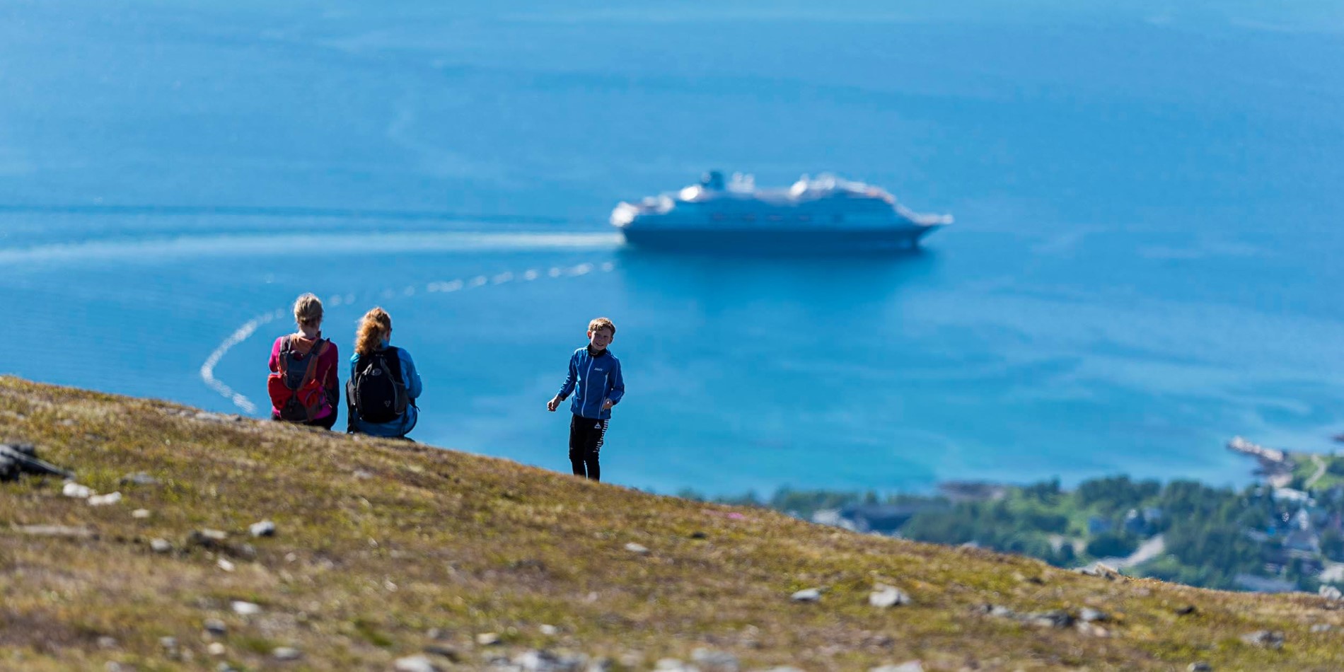 Bjergvandring i Tromsø