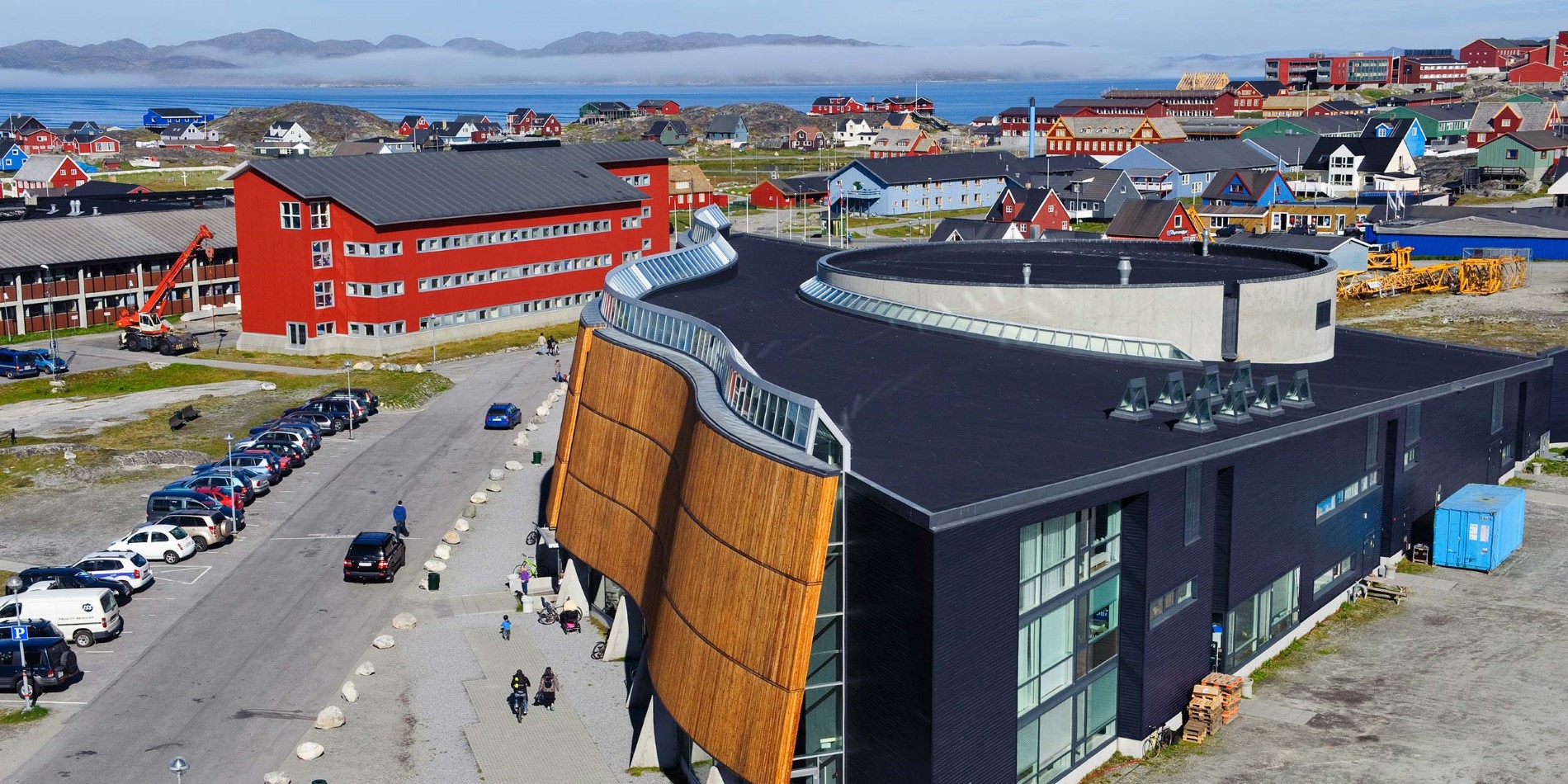 Nuuk kulturcenter "Katuaq" Grønlands arkitektur