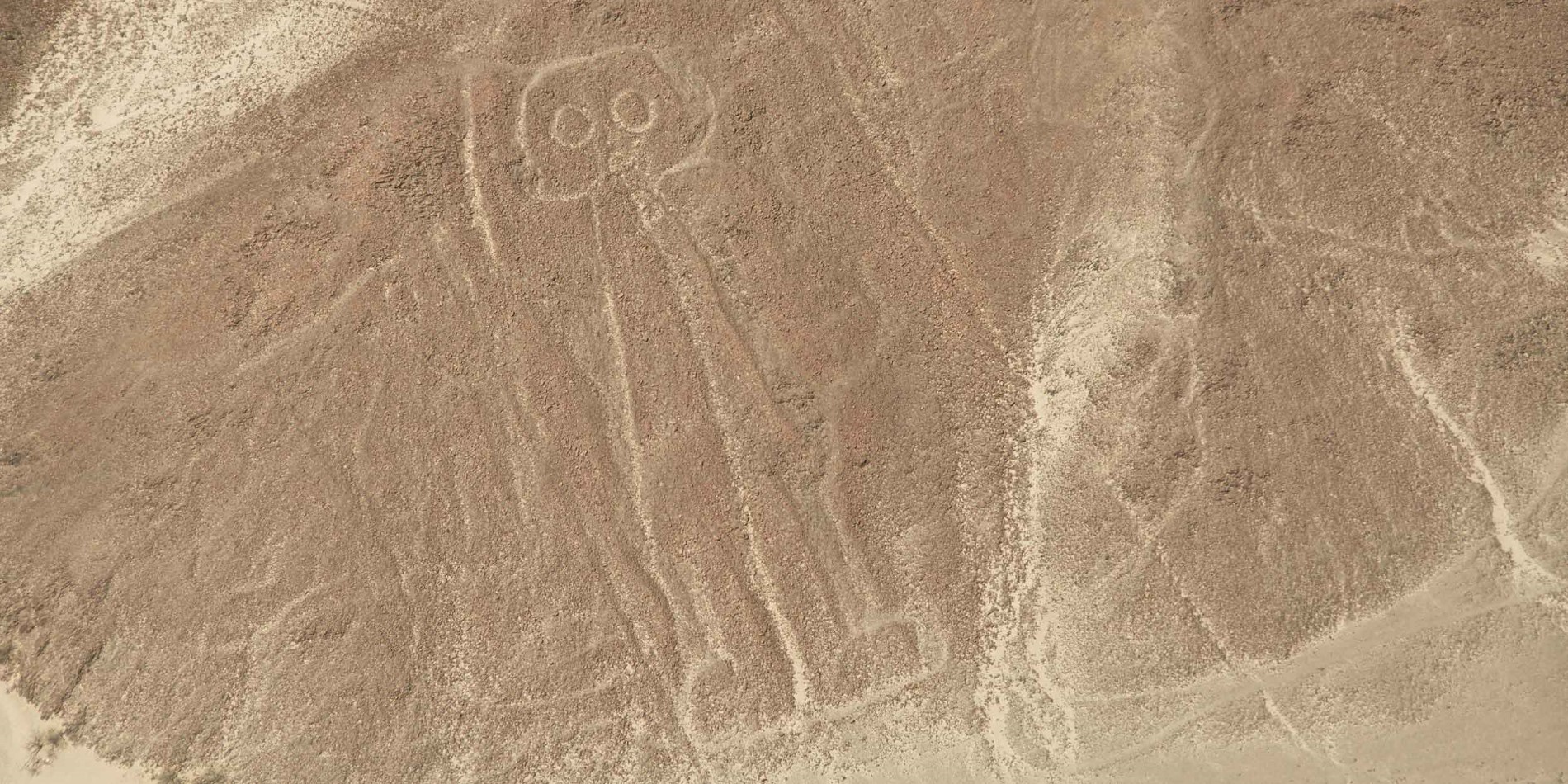 Owlman geoglyph, Nazca Lines, Peru