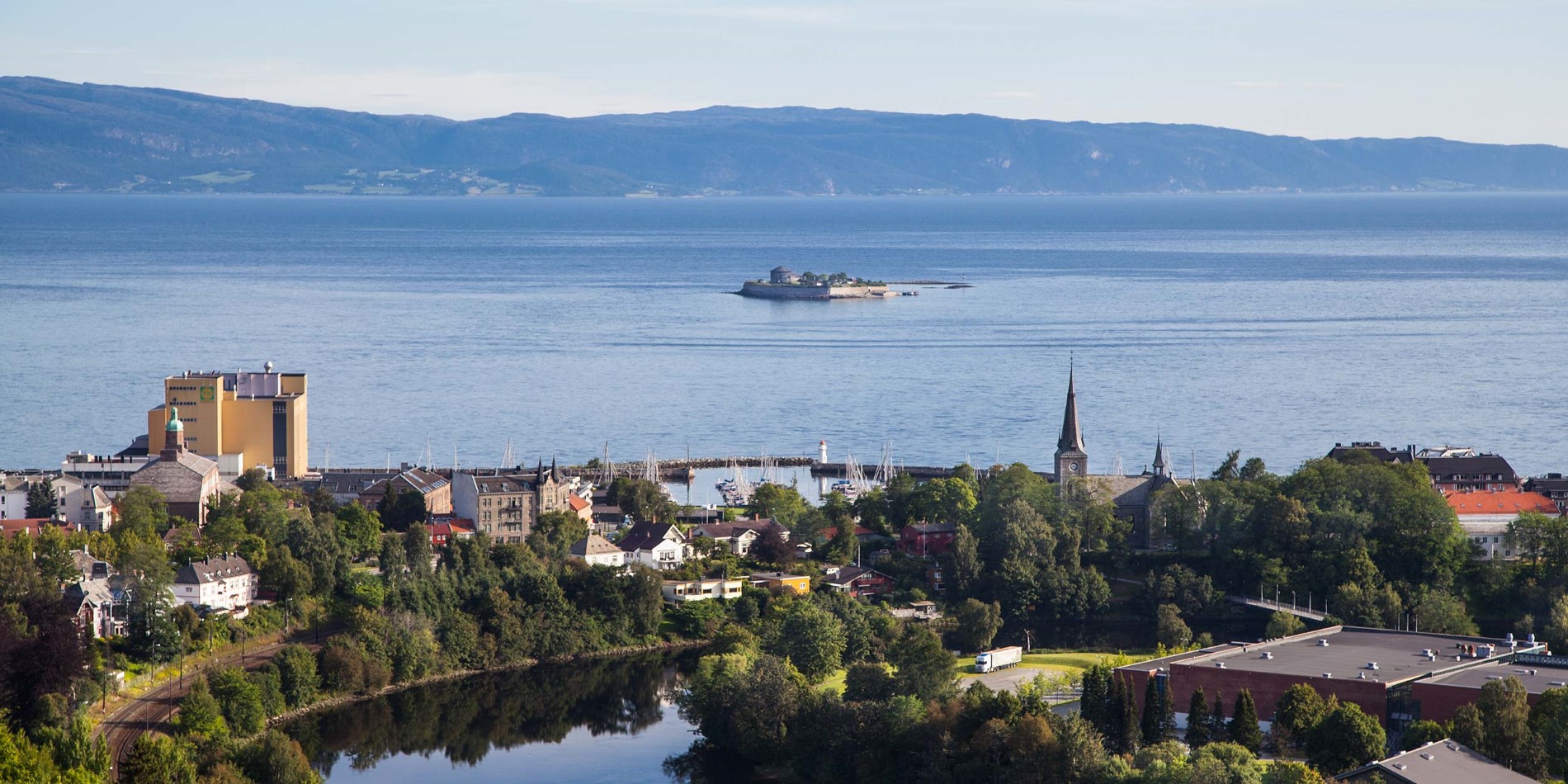 Trondheimsfjorden er Norges tredje længste fjord